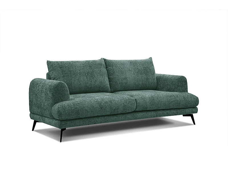 ADRIA Sofa 2,5-Sitzer, smaragdgrün