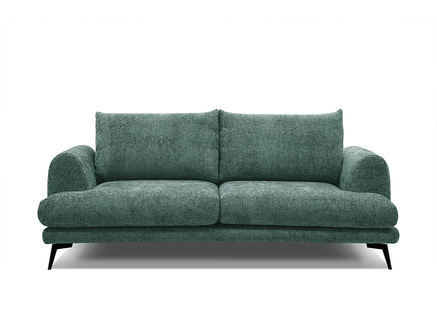 ADRIA Sofa 2,5-Sitzer, smaragdgrün