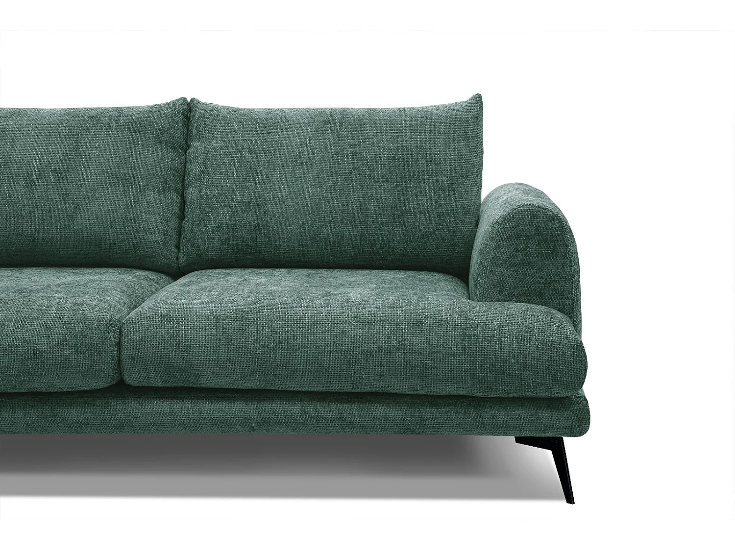 ADRIA Sofa 2,5-Sitzer, smaragdgrün