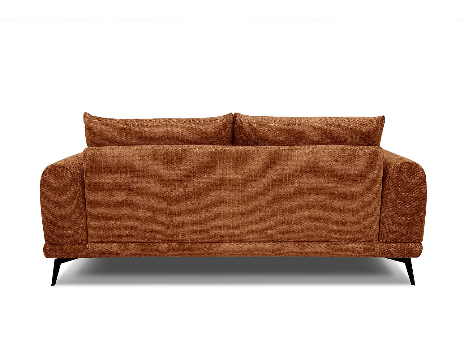 ADRIA Sofa 2,5-Sitzer, dunkelorange