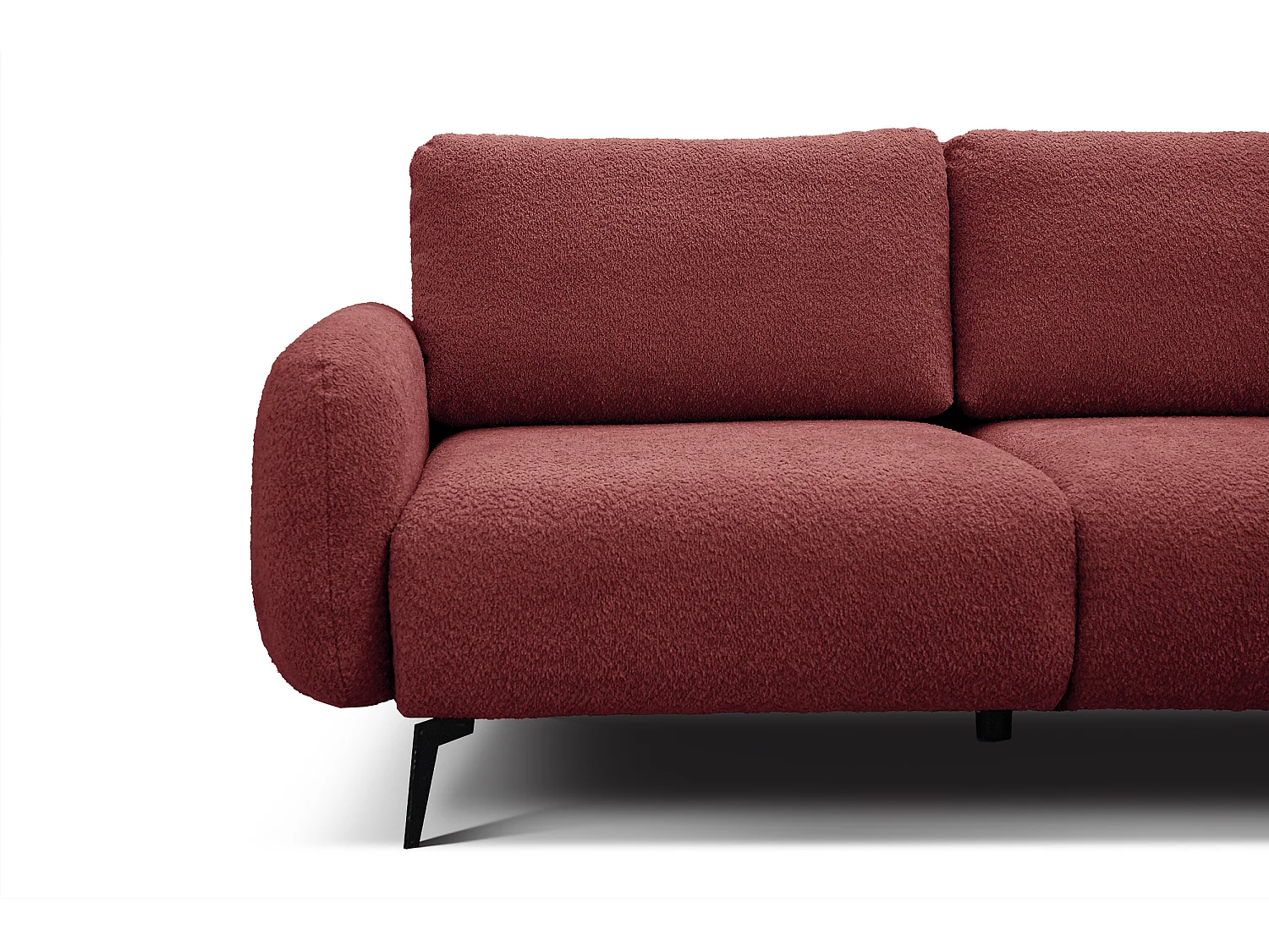 FEBE Sofa 3-Sitzer, bordeaux
