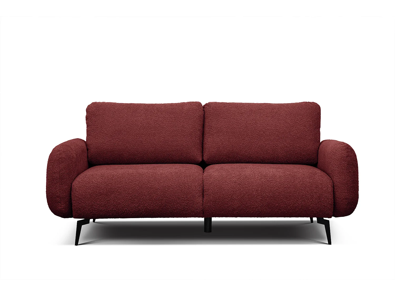 FEBE Sofa 3-Sitzer, bordeaux