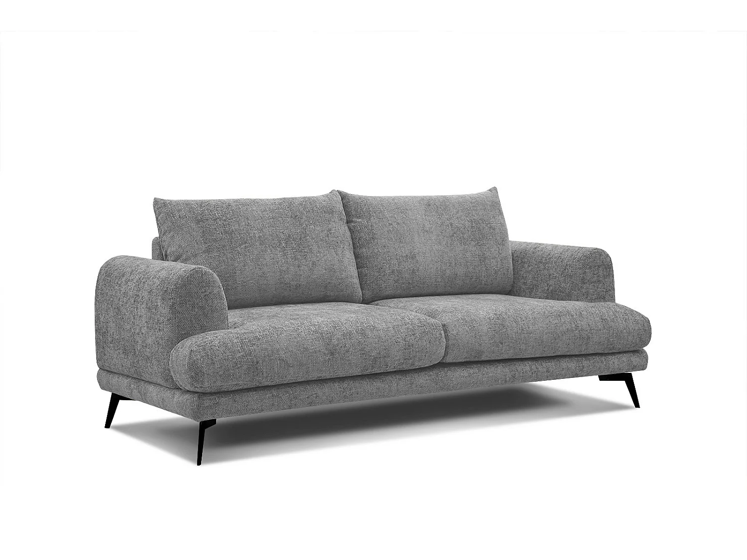 ADRIA Sofa 2,5-Sitzer, grau
