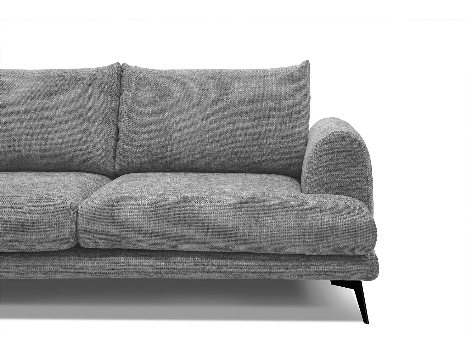 ADRIA Sofa 2,5-Sitzer, grau
