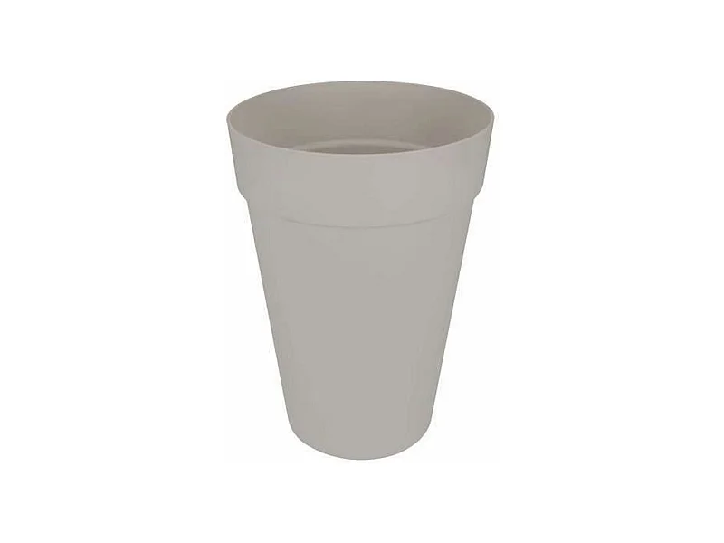 Pot de fleurs rond Loft Urban Haut 42 - Gris Ø 42 x 56 cm - extérieur