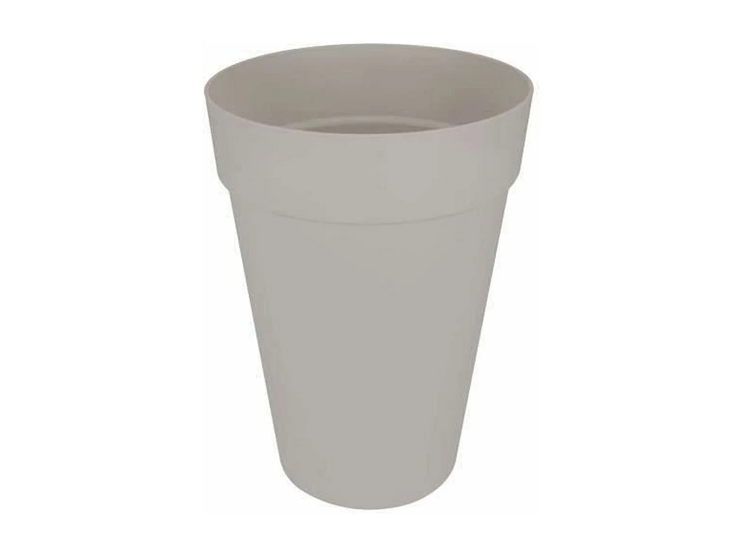 Pot de fleurs rond Loft Urban Haut 42 - Gris Ø 42 x 56 cm - extérieur