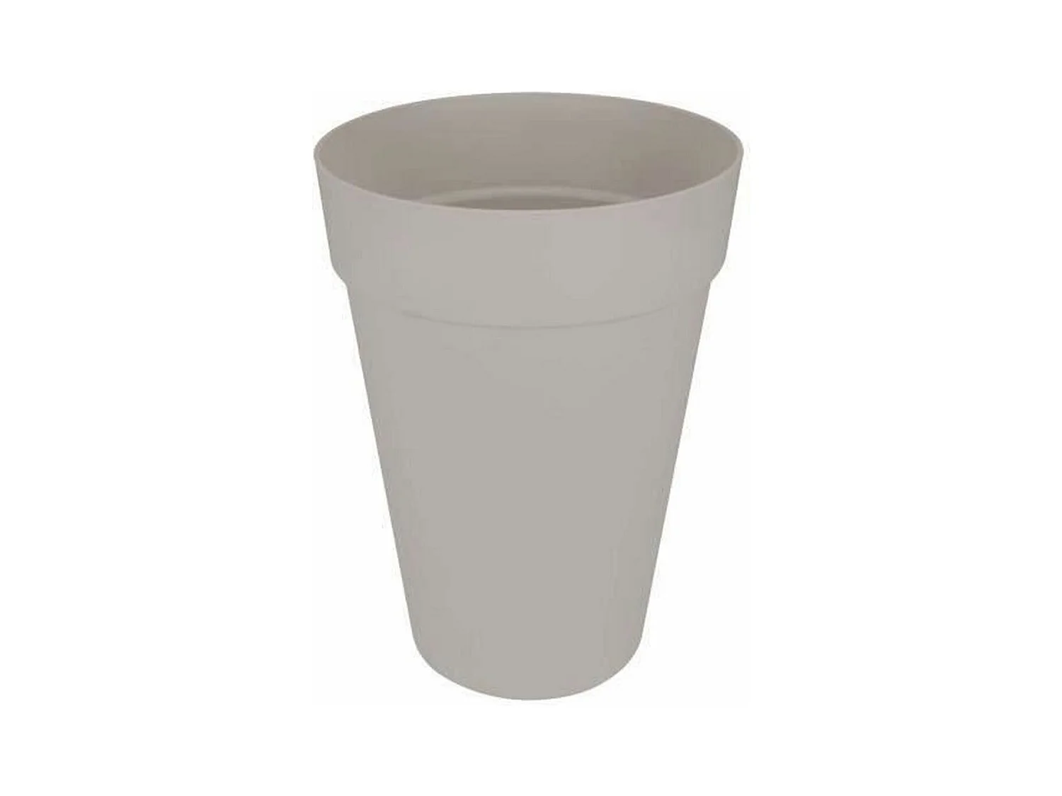 Pot de fleurs rond Loft Urban Haut 42 - Gris Ø 42 x 56 cm - extérieur