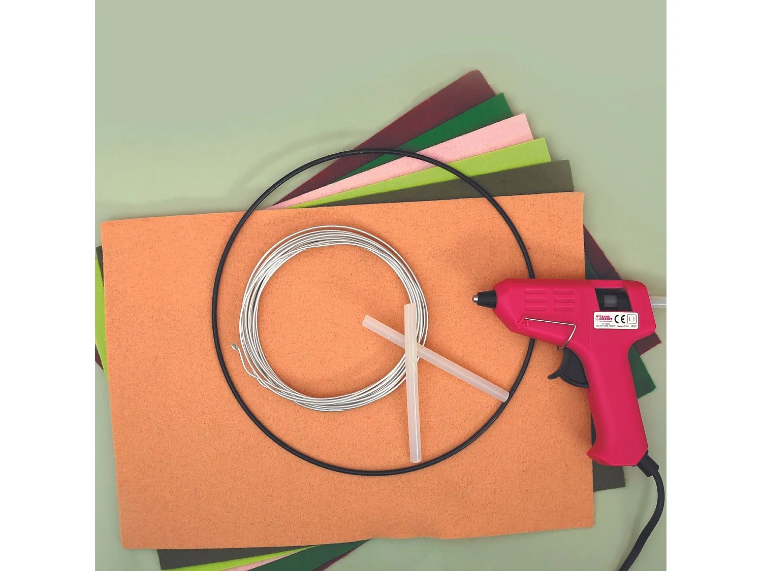 DIYSet Sukkulentenkranz