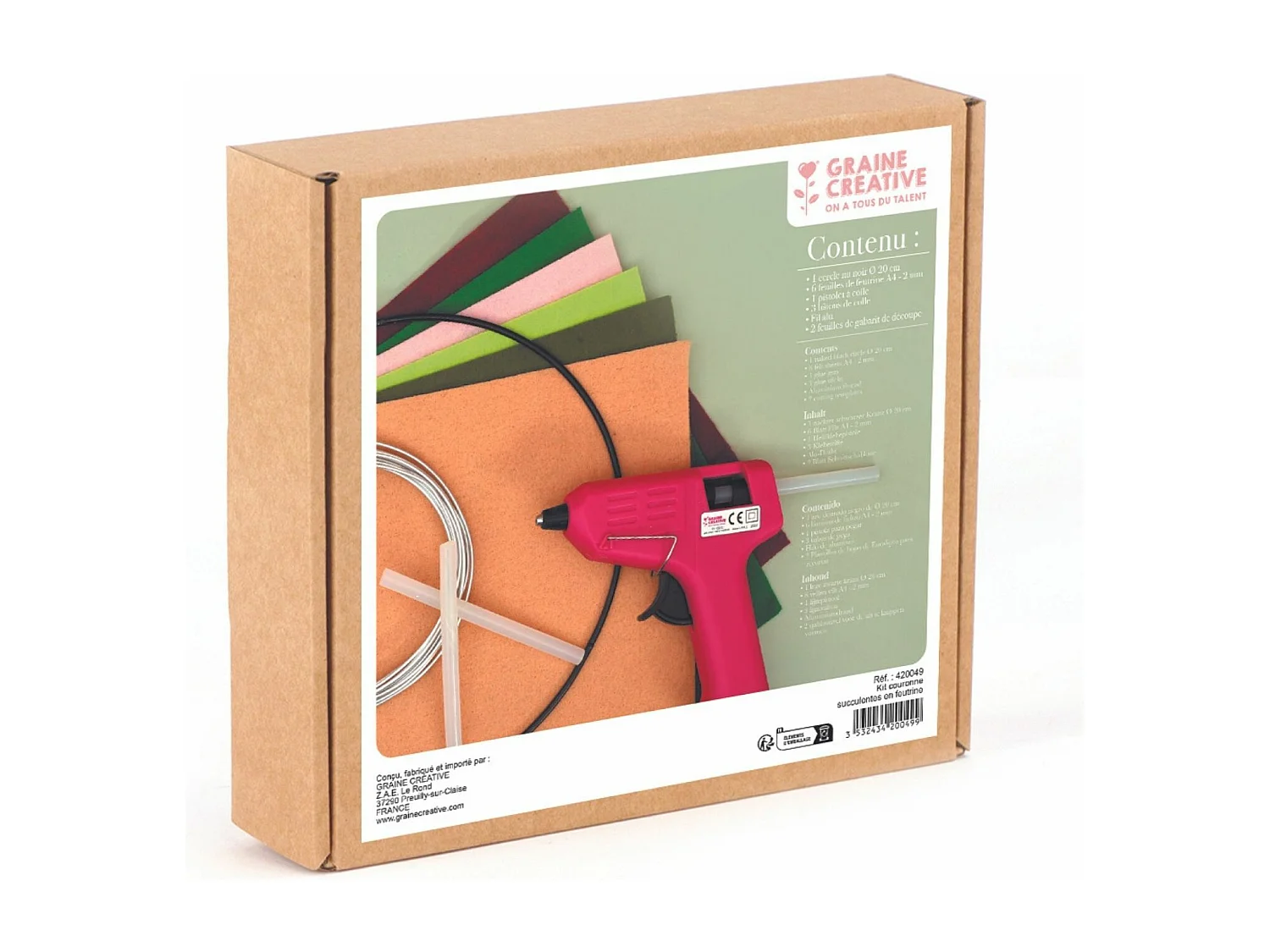 DIYSet Sukkulentenkranz