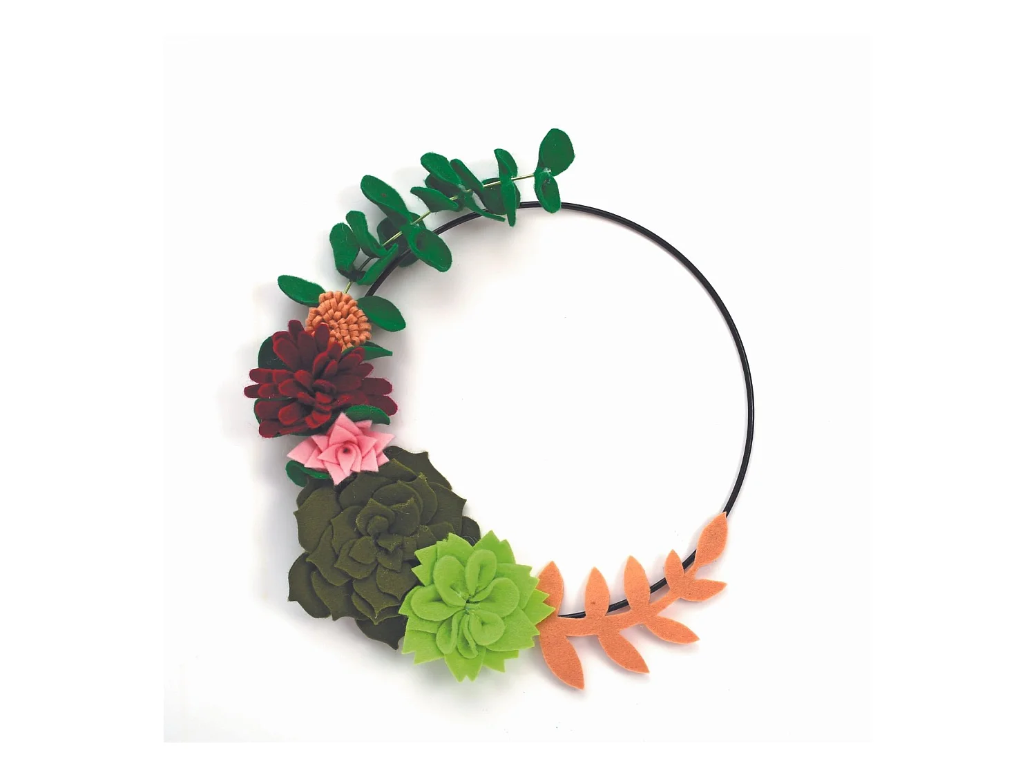 DIYSet Sukkulentenkranz