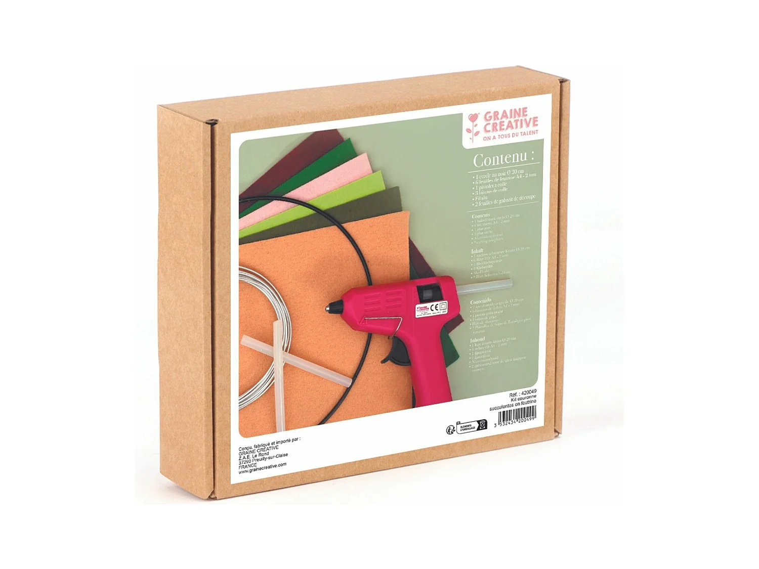 DIYSet Sukkulentenkranz