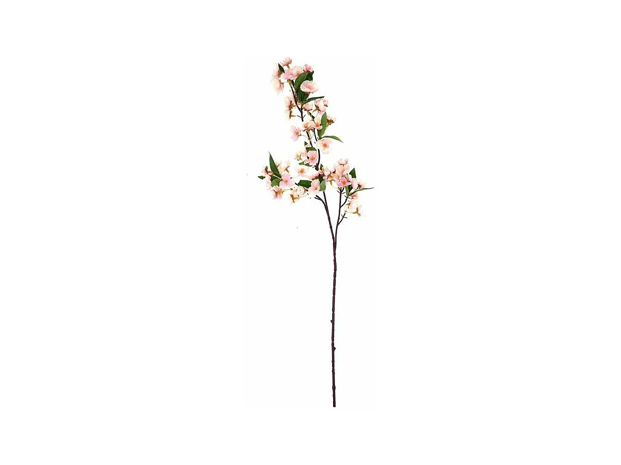 Branche de cerisier rose en fleur - 74 cm