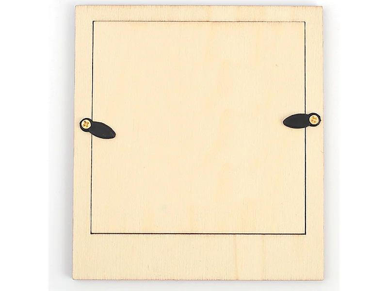 Houten fotolijst om te decoreren - Polaroid - 9,4 x 10 cm