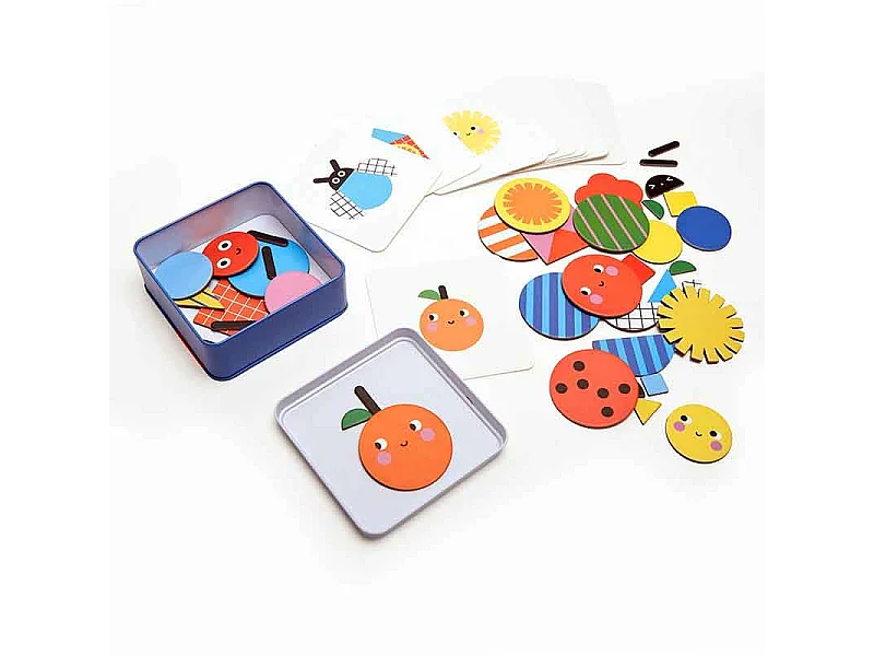 Kinderreisspel - magnetische vormen