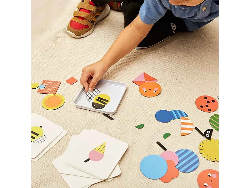 Kinderreisspel - magnetische vormen