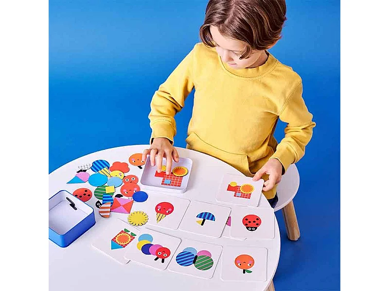 Kinderreisspel - magnetische vormen