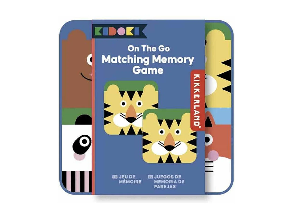 Jeu de voyage Enfant - Memory Animaux