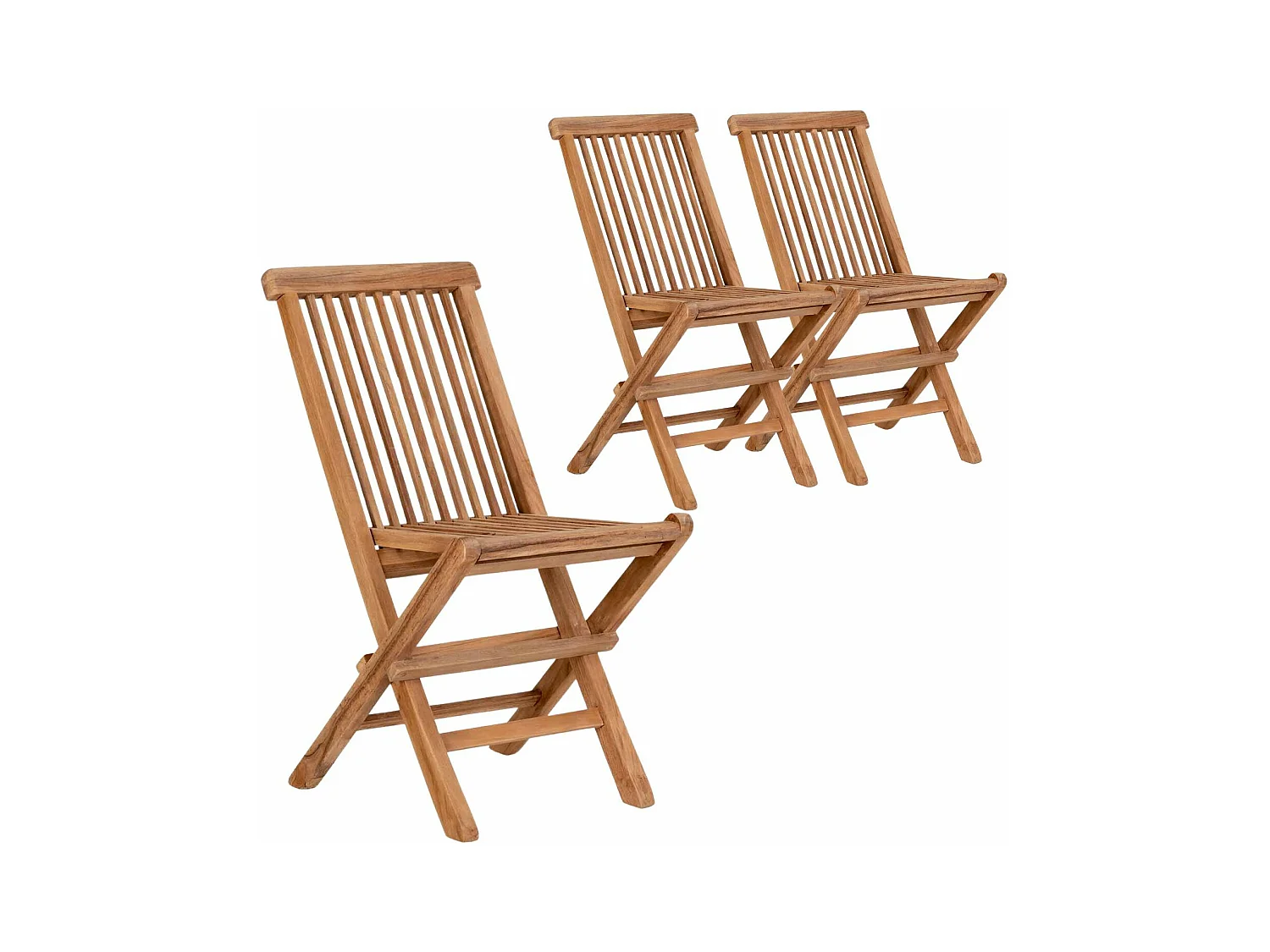 6 Chaises de jardin pour enfant TOLEDO