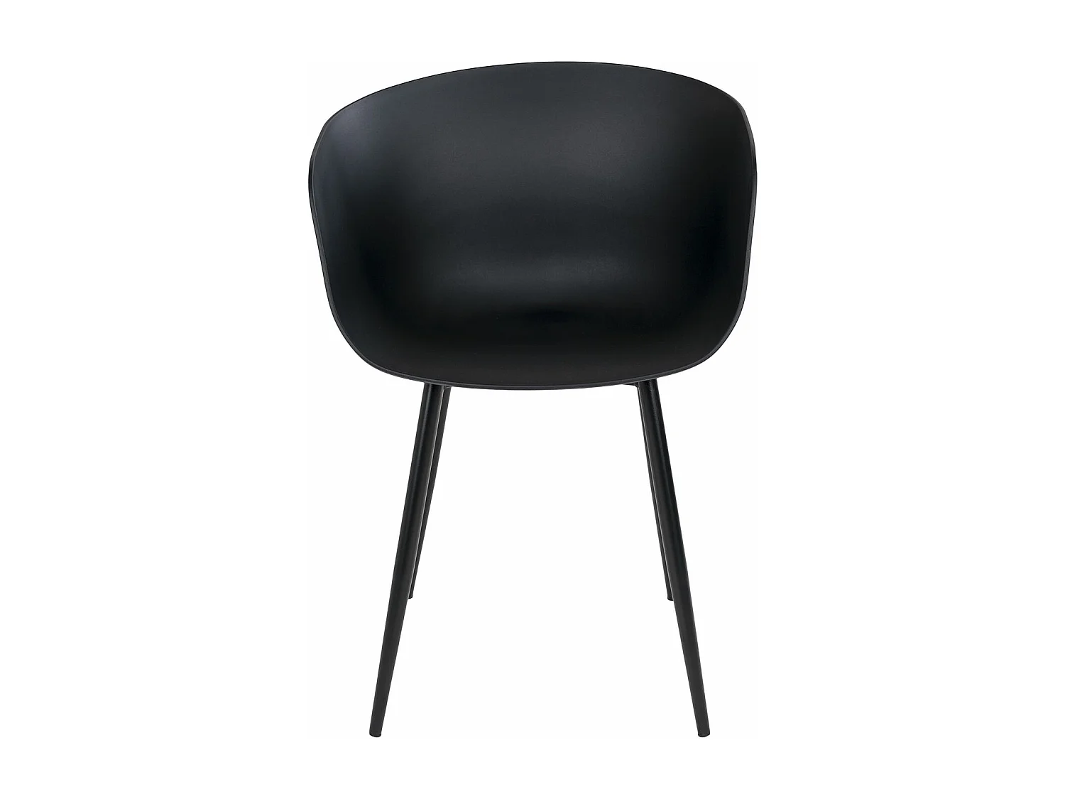 4 Sillones de jardín negros RODA