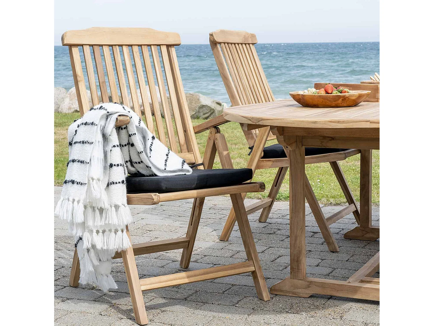 4 Fauteuils de jardin modulables ELCHE