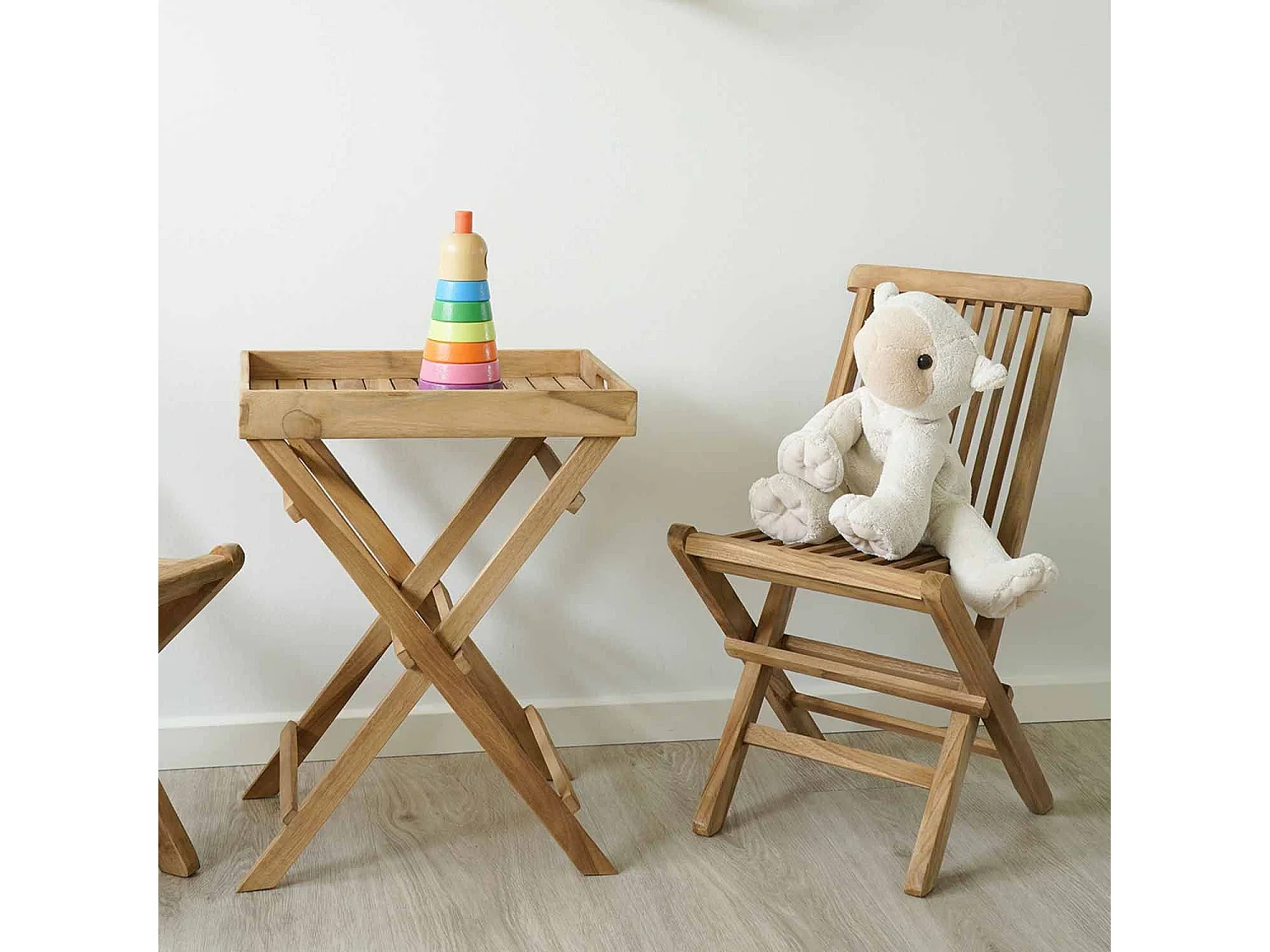 4 Chaises de jardin pour enfant TOLEDO