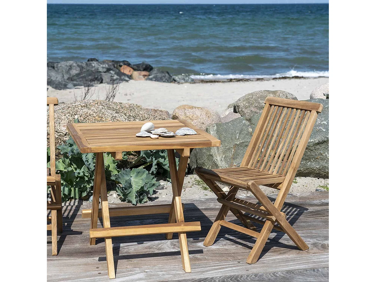 4 Chaises de jardin pour enfant TOLEDO