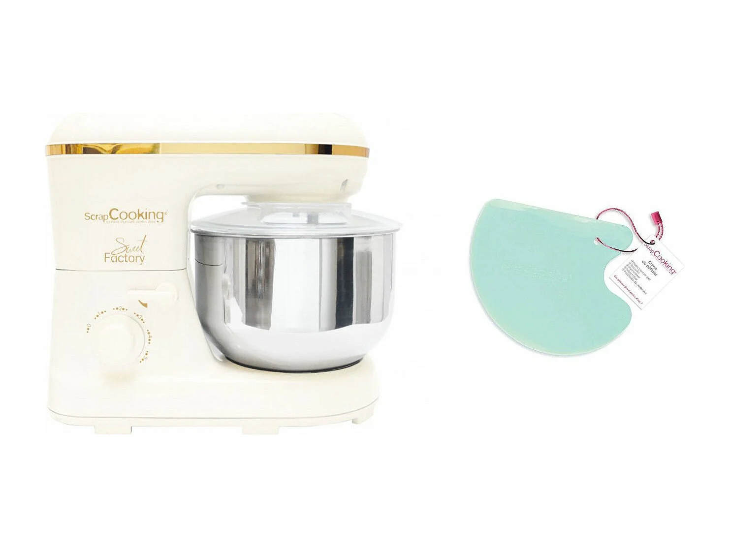 Küchenmaschine Sweet Factory + Gebäck Spachtel