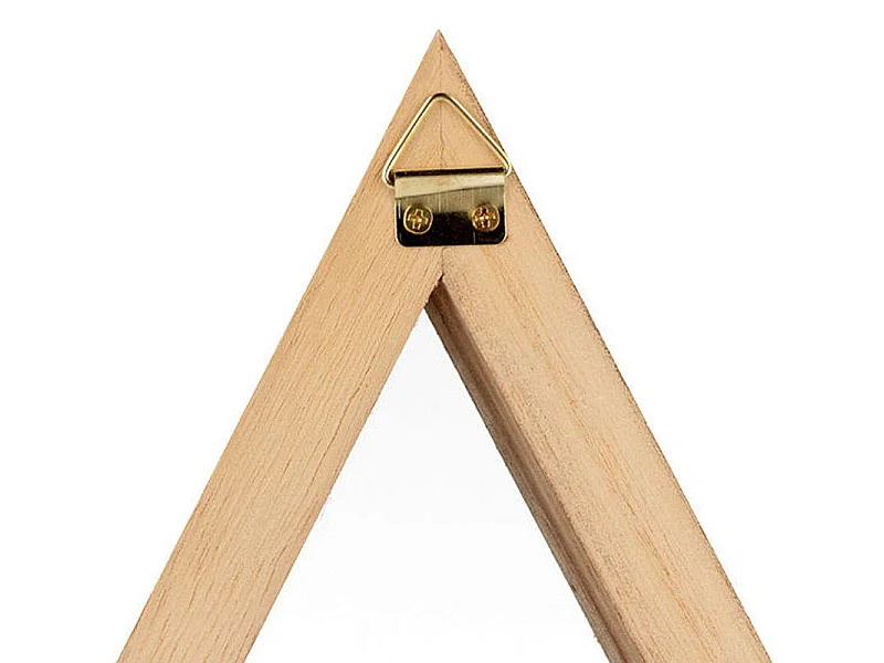 Wandregal aus Holz zum Dekorieren 37 x 30 cm Berg