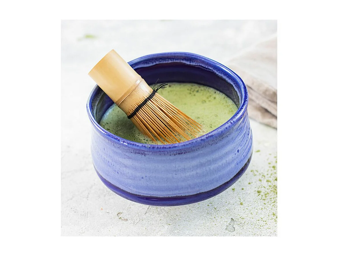 Ciotola per la cerimonia del tè Matcha Blu