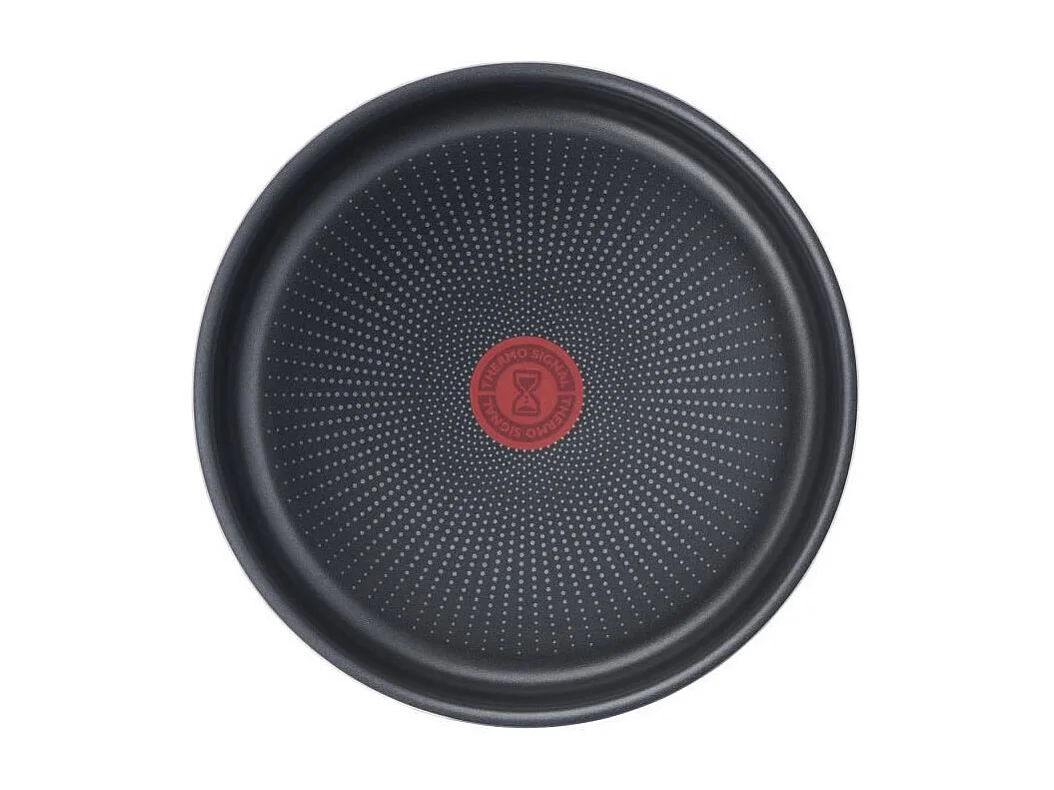 TEFA3 piezas, Sartén 24 cm + Tapa + Asa, No inducción, Antiadherente