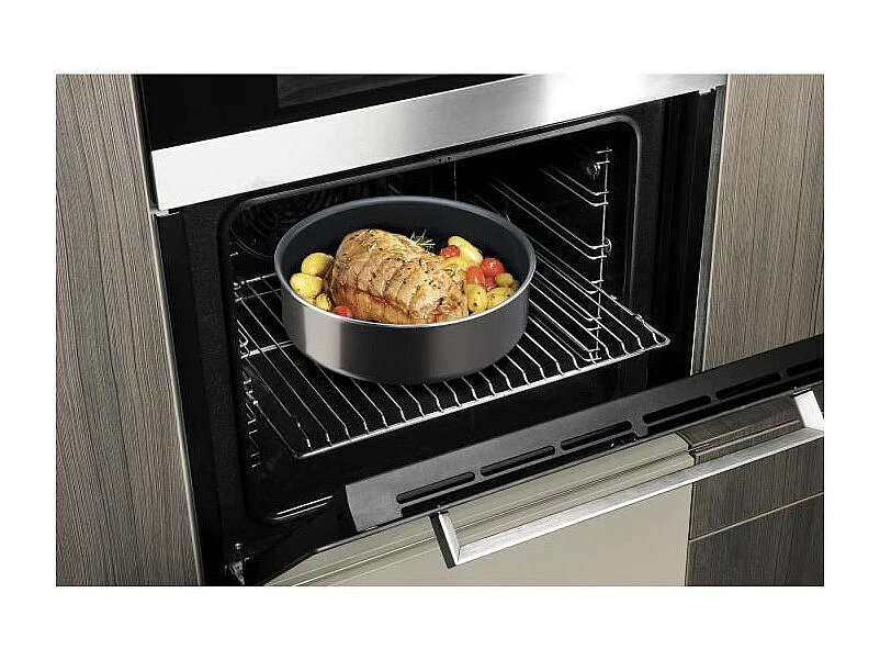 TEFA3 Teile, 24 cm Bratpfanne + Deckel + Griff, keine Induktion, antihaftbeschichtet