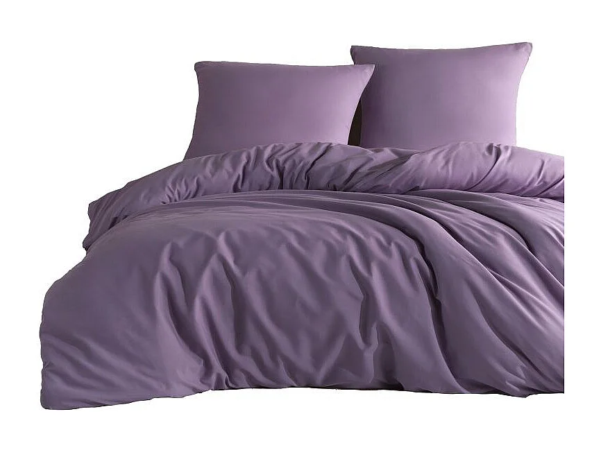 Set letto liscio 140 x 200 cm Viola