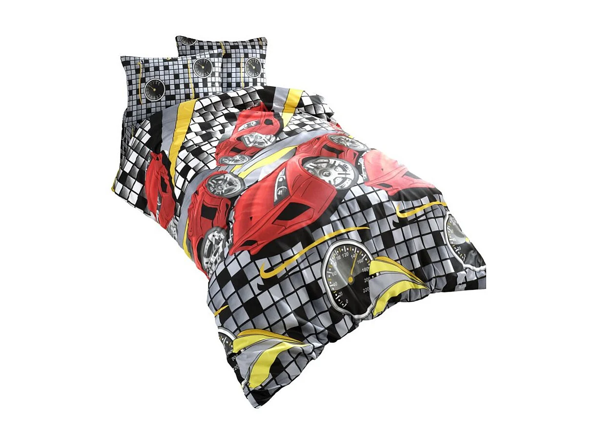 SPEED BettwäscheSet 140 x 200 cm – Rot