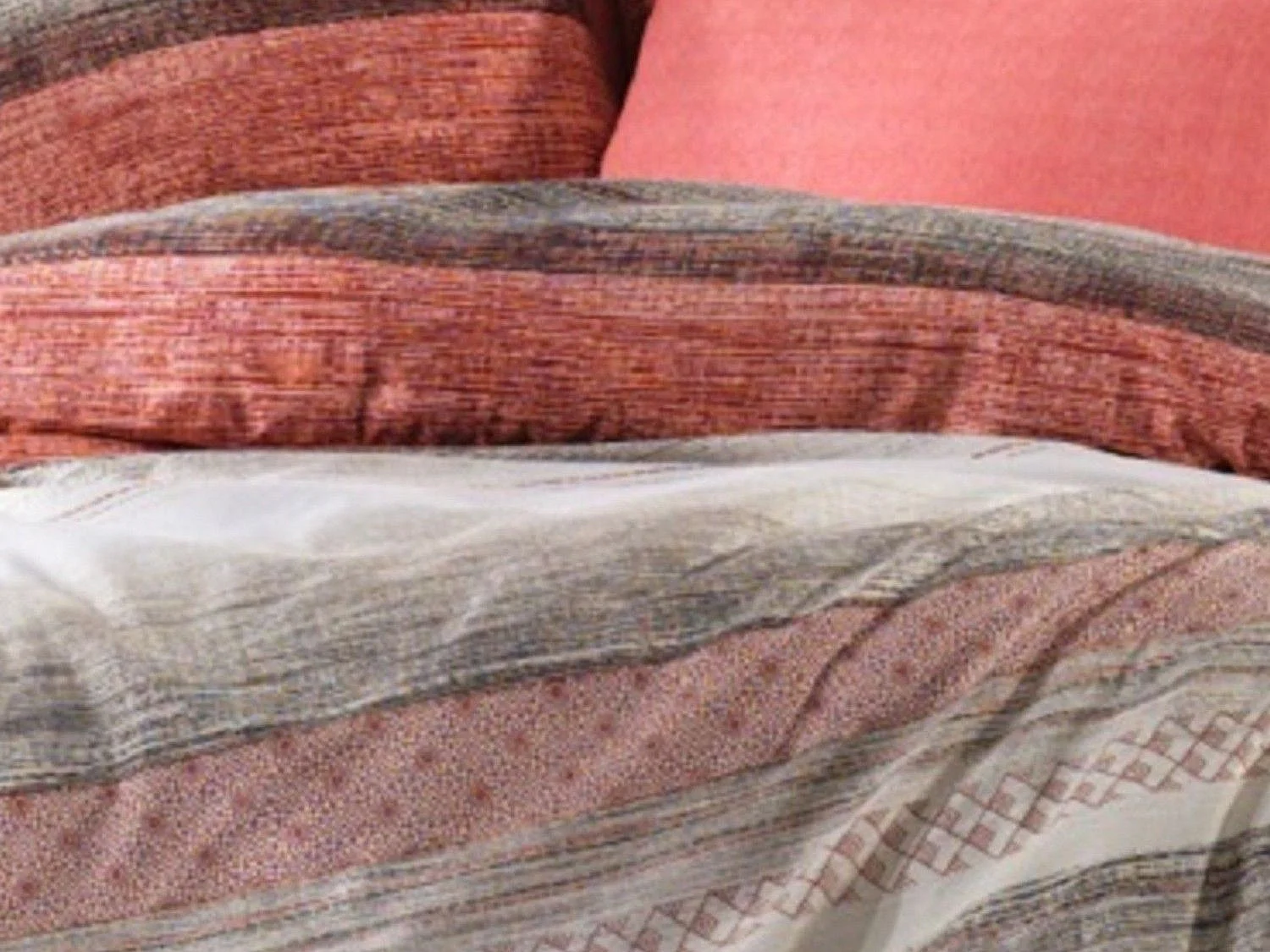 Juego de cama SHADE 140 x 200 cm - Naranja