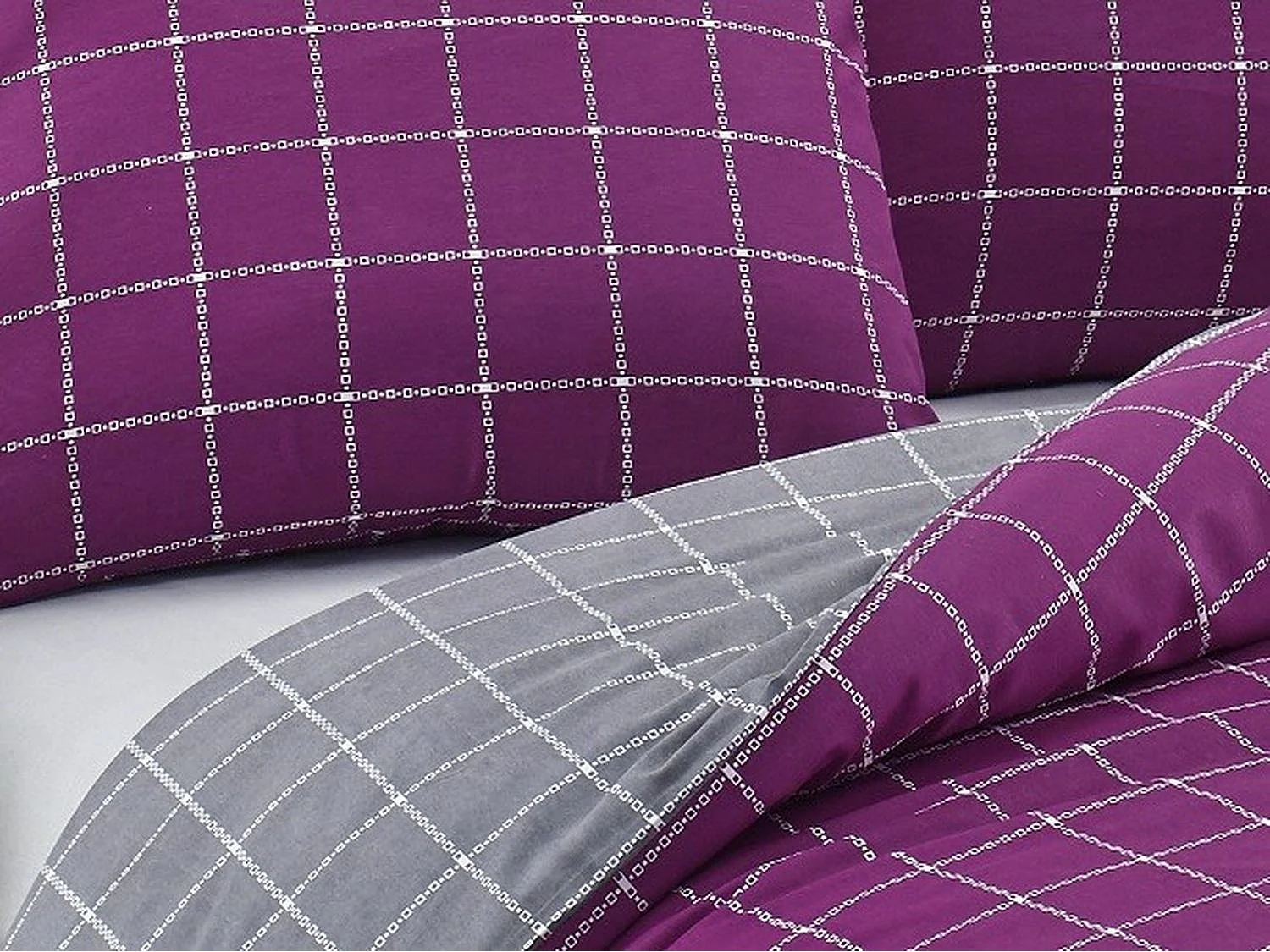 Set biancheria da letto TRENDY 140 x 200 cm Viola