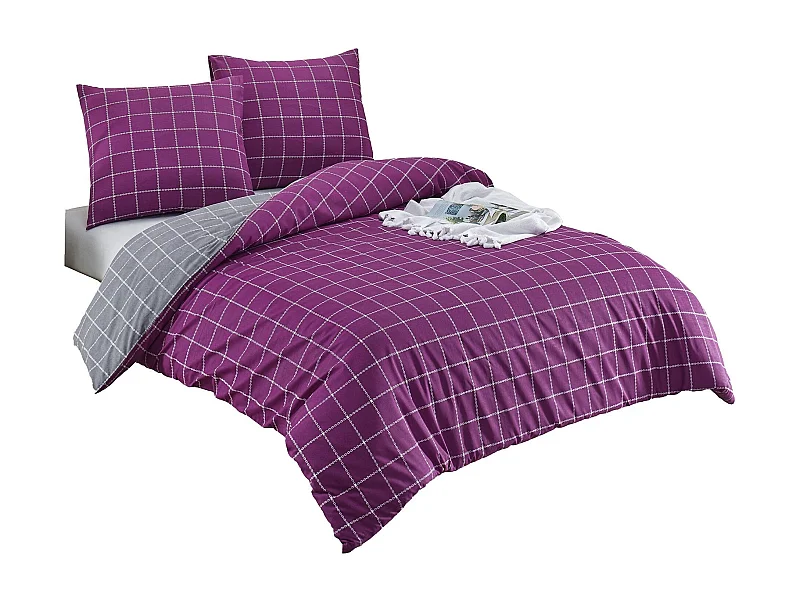Set biancheria da letto TRENDY 140 x 200 cm Viola