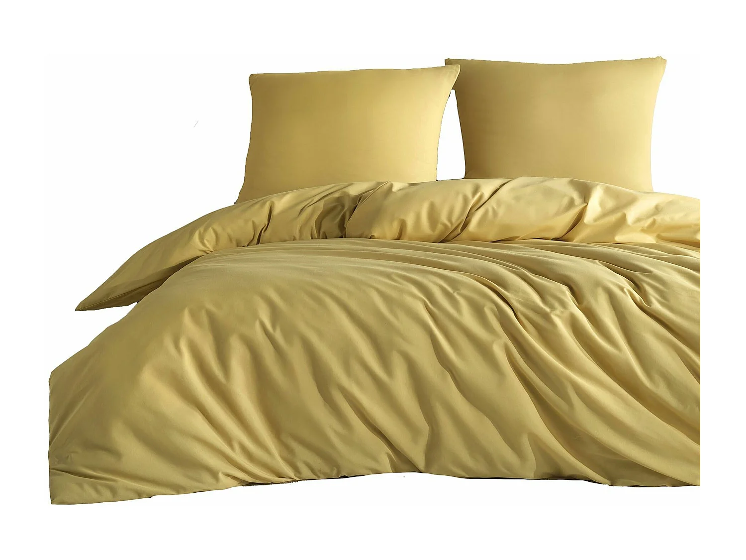 Juego de cama liso 240 x 220 cm - Cobre