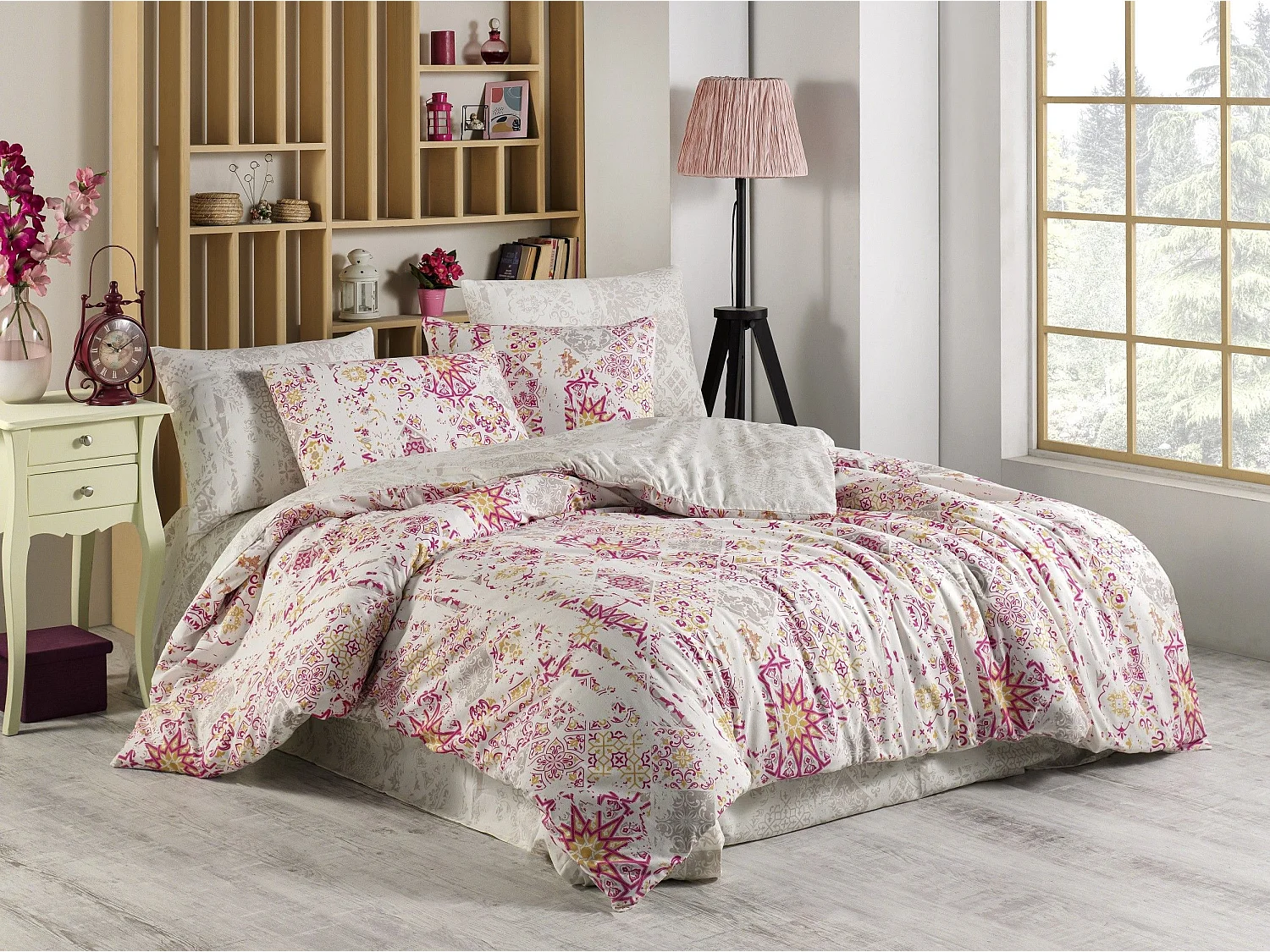 ALESSI Bettwäscheset 240 x 220 cm – Beige