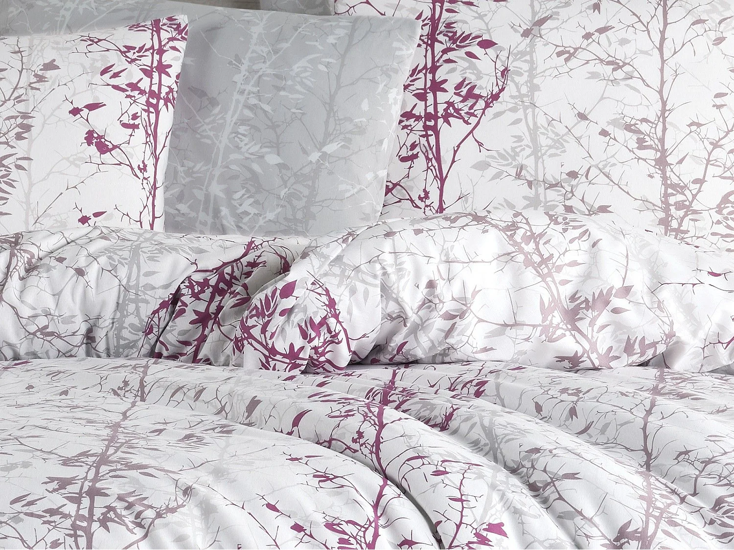 MASAL BettwäscheSet 240 x 220 cm – Rosa