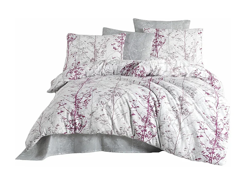 Set biancheria da letto MASAL 240 x 220 cm Rosa