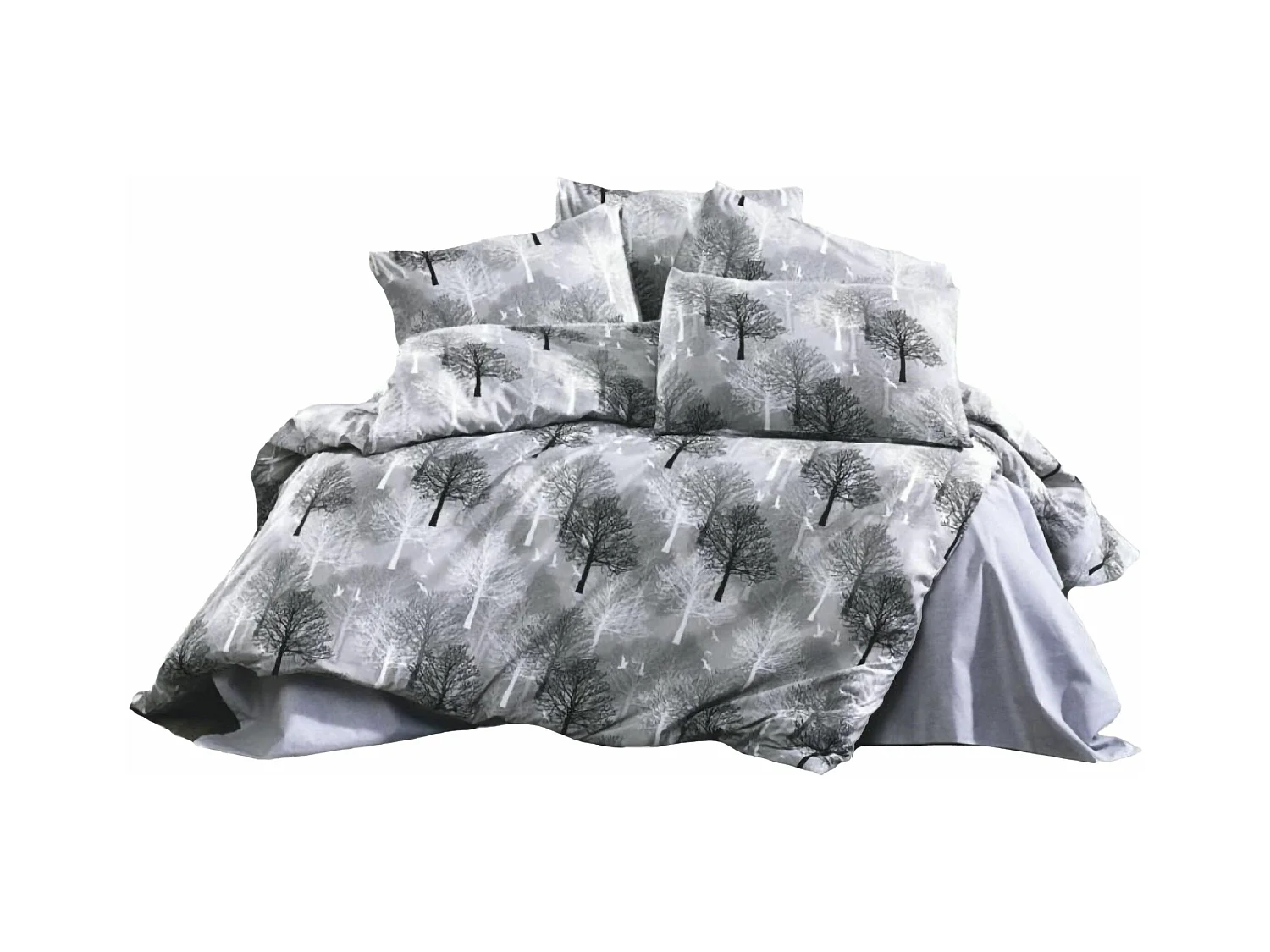 TREEBettgarnitur 260 x 240 cm – Grau