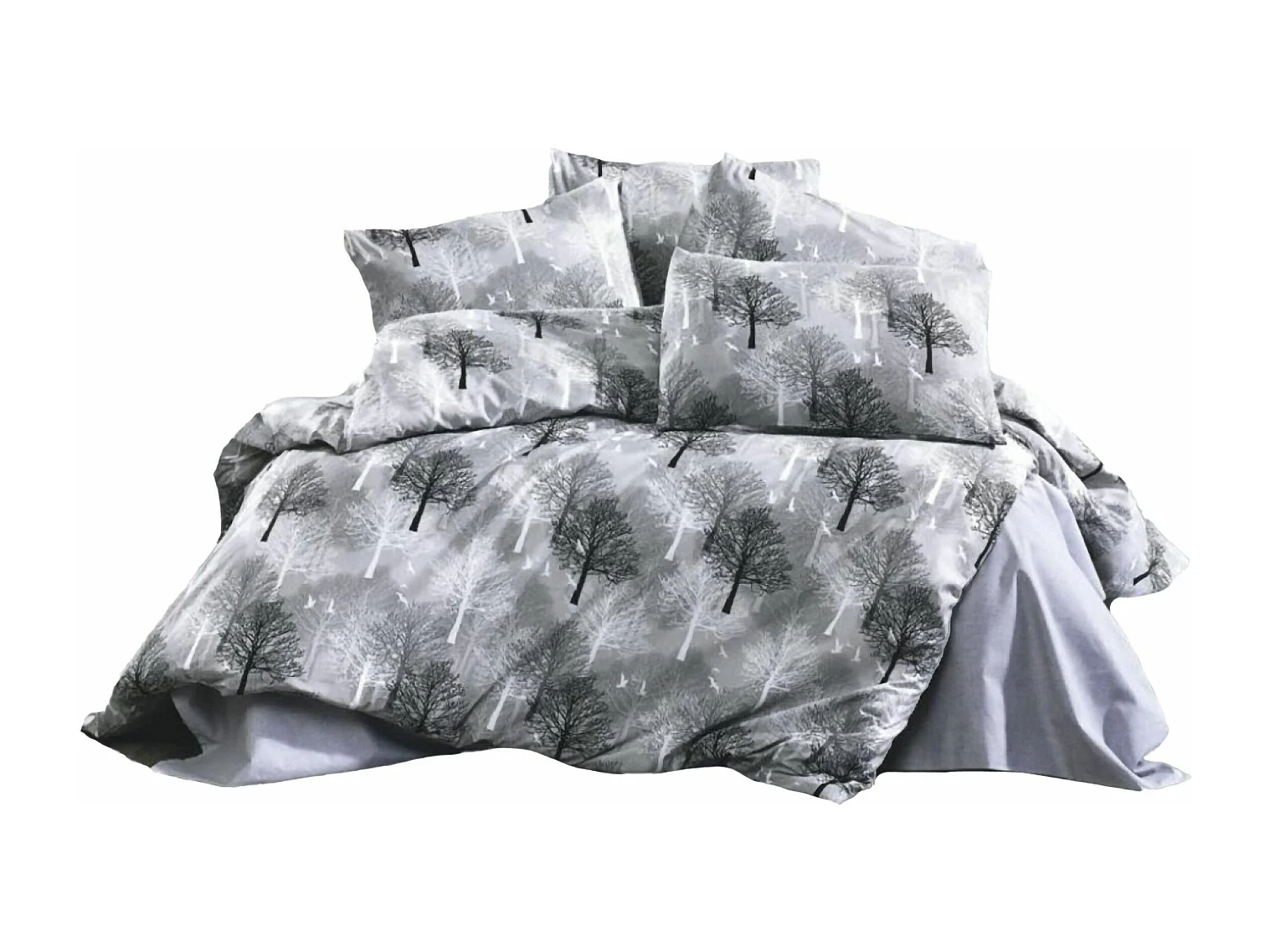 TREEBettgarnitur 260 x 240 cm – Grau