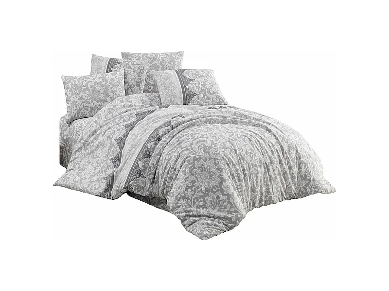 LANTIS Bettwäscheset 240 x 220 cm – Grau