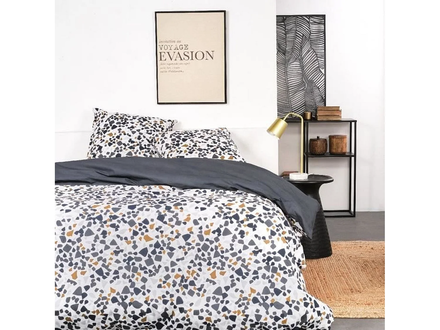 Parure de lit 2 personnes - 220 x 240 cm