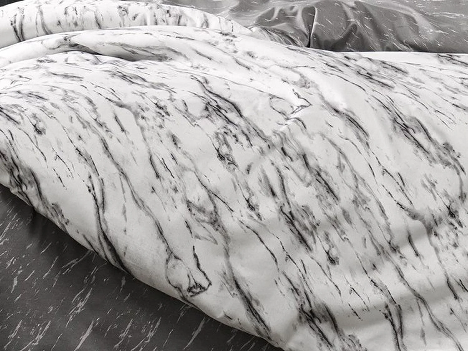 TRAVERTINBettgarnitur 240 x 220 cm – Grau