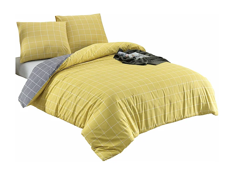 Set letto TRENDY 260 x 240 cm Giallo