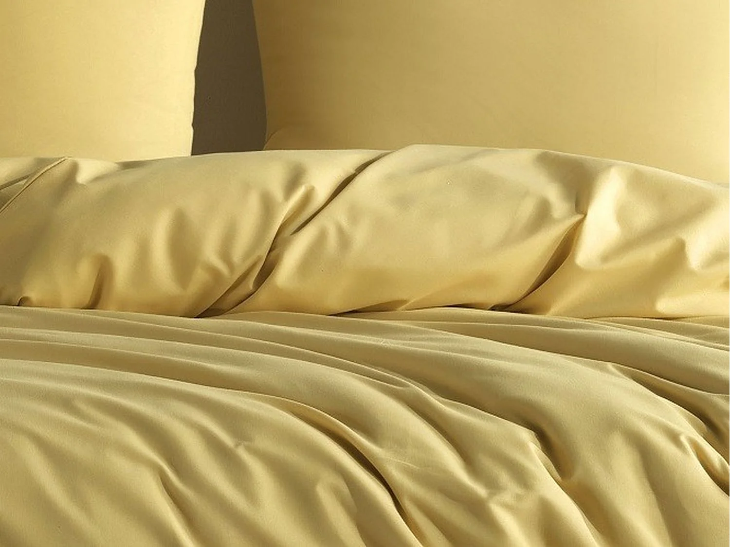 Parure de lit cuivrée unie 260 x 240 cm