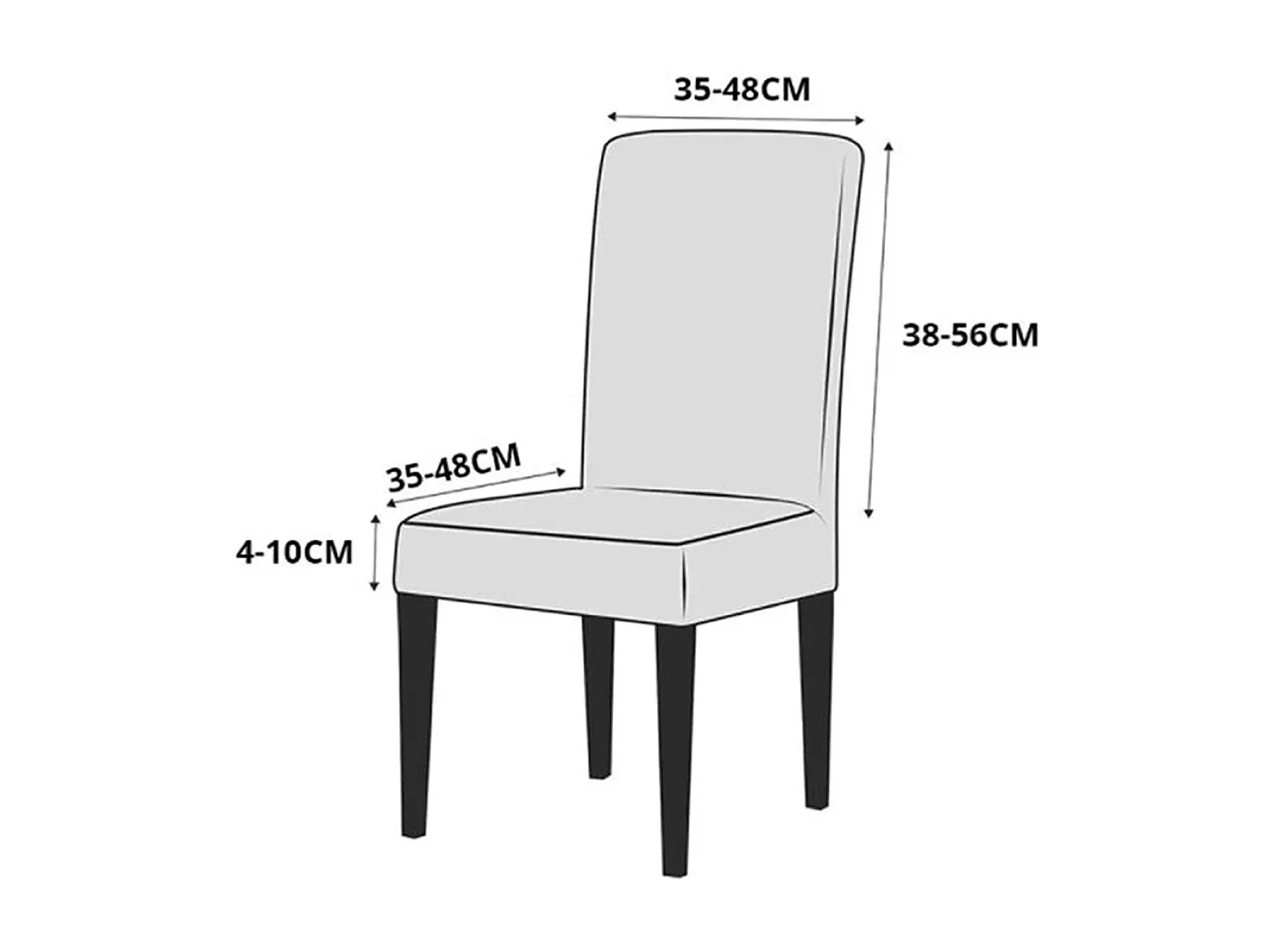 Coprisedia elasticizzata 23 x 18 x 18 cm Rosa