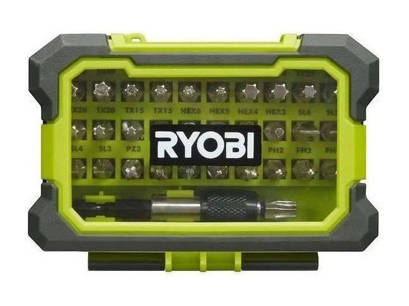 Coffret renforcé RYOBI 32 embouts de vissage