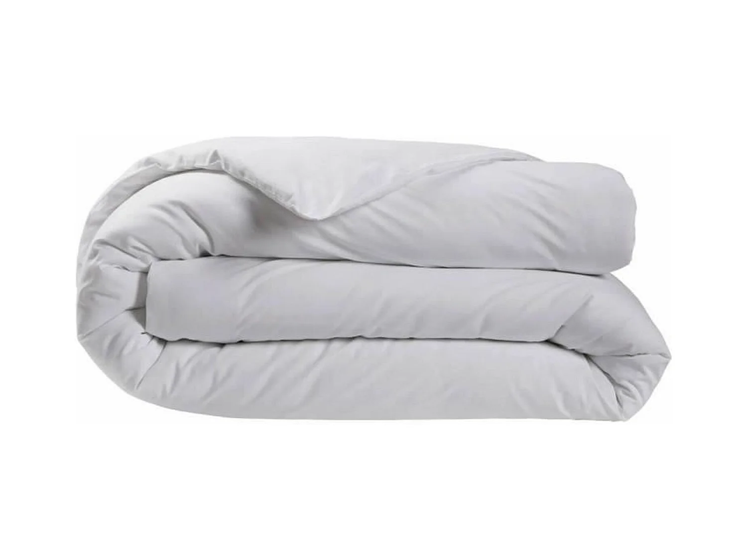 Housse de couette blanche coton antibactérien 240 x 220 cm
